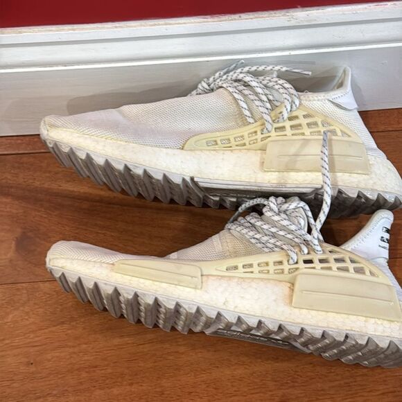 Adidas Pharrell Human Race HU Holi NMD Trail Blank Canvas Size 9 - Picture 5 of 10